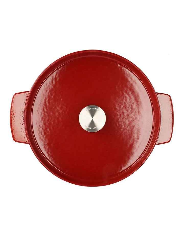 Covered Casserole 26cm/5.2L in Empire Red