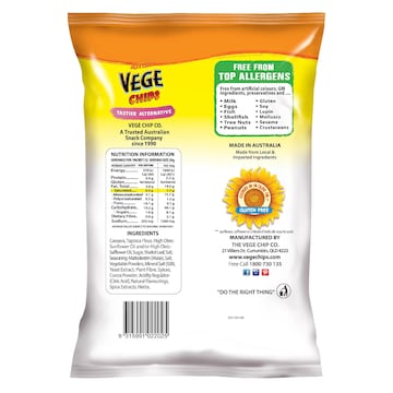 Vege Chips Barbeque 100g