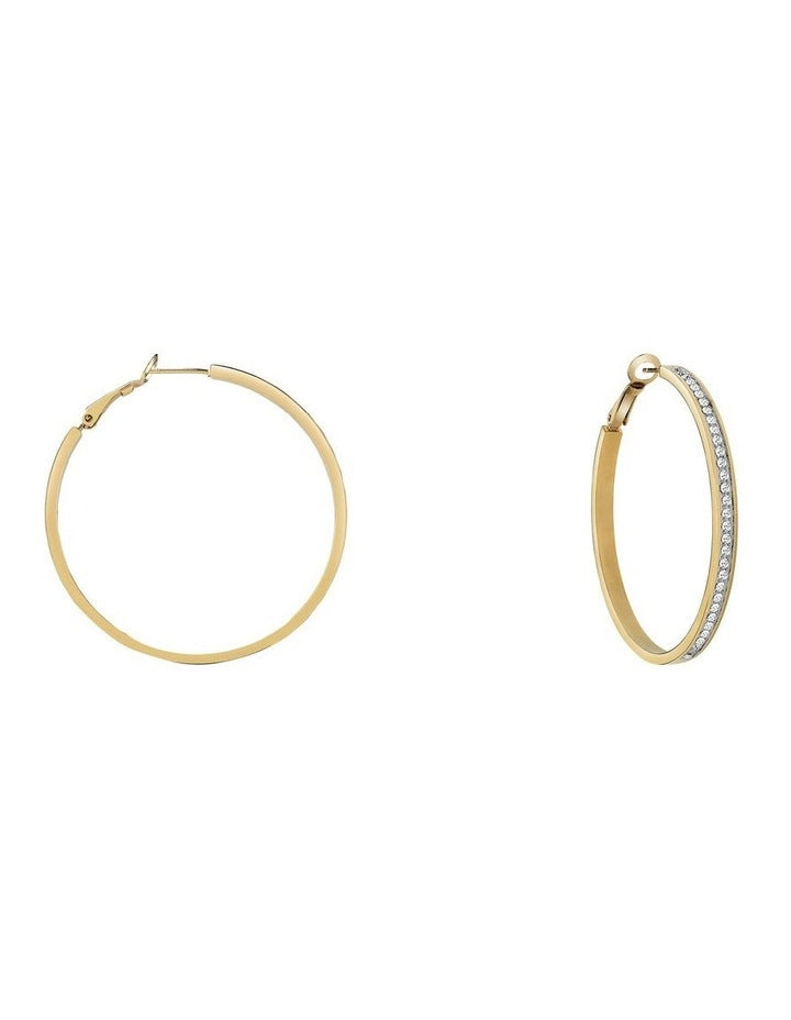 Color My Day 50mm Earrings in Gold