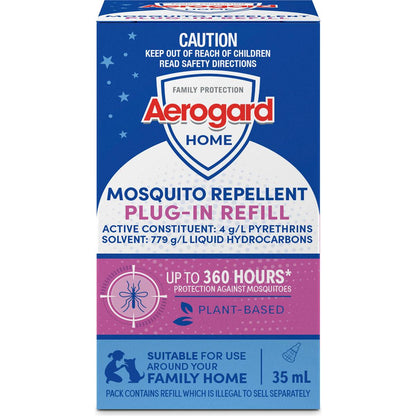Aerogard Home Mosquito Control Plug-In Refill 35mL