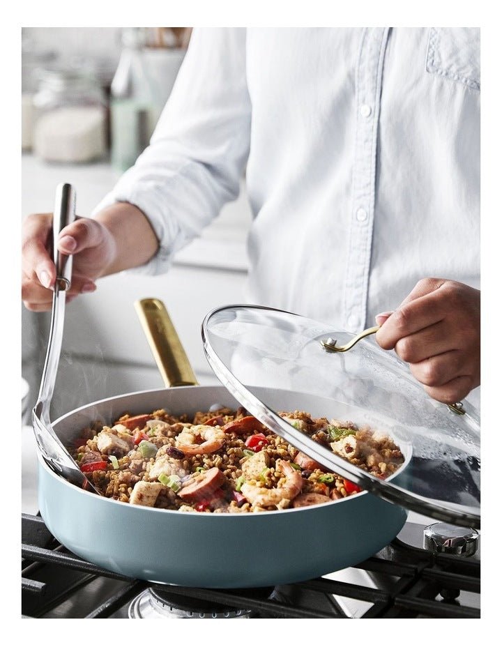 Padova Cookware 6 Piece Set in Smokey Blue