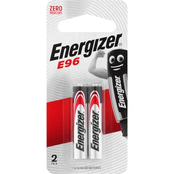 Energizer AAAA E96 Alkaline Specialty Battery 2 pack