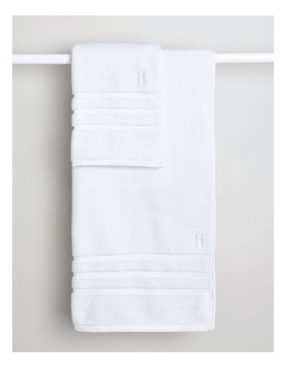 Super Plush Cotton Towels in White