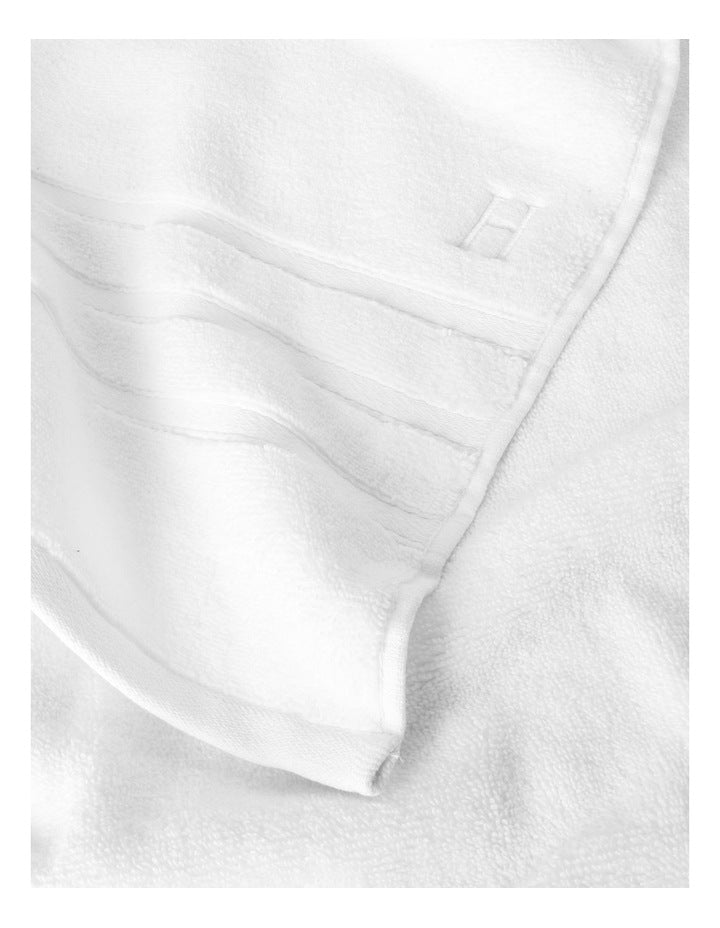Super Plush Cotton Towels in White