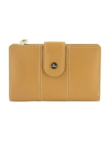 Eden French Wallet in Camel
