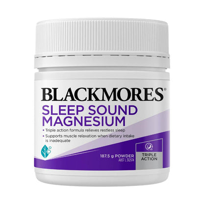 Blackmores Sleep Sound Magnesium Powder 187.5g