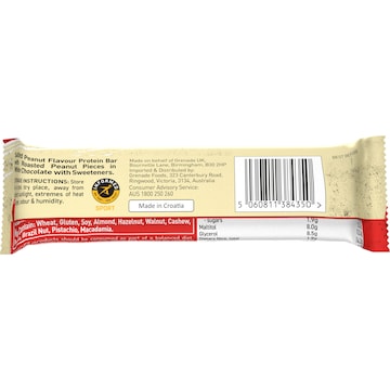 Grenade White Chocolate Salted Peanut Protein Bar 60g