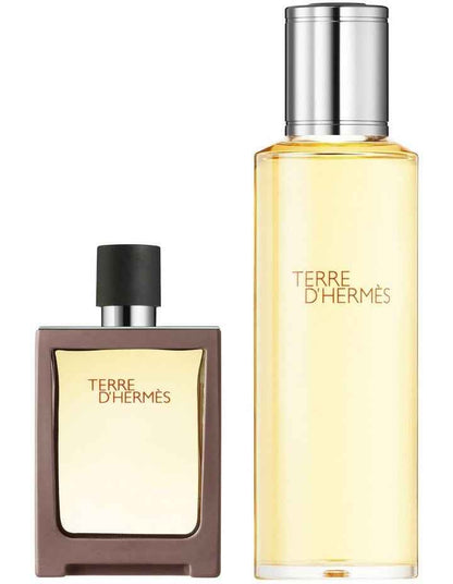 Terre d'Herm&#232;s Eau de Toilette Travel Spray 30ml and Refill 125ml