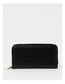 Dubrovnik Zip Top Wallet in Black
