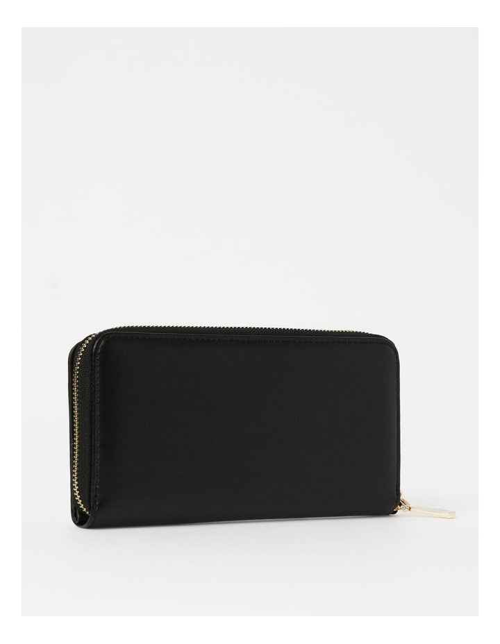 Dubrovnik Zip Top Wallet in Black