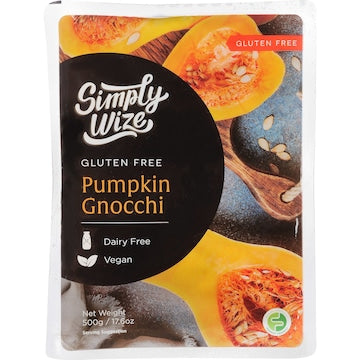 Simply Wize Gluten Free Pumpkin Gnocchi 500g