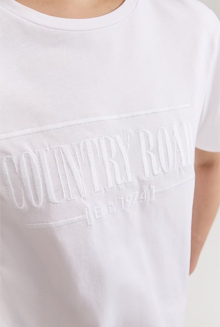 Australian Cotton Heritage Embroidered T-Shirt