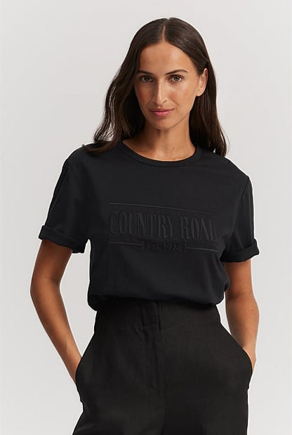 Australian Cotton Heritage Embroidered T-Shirt