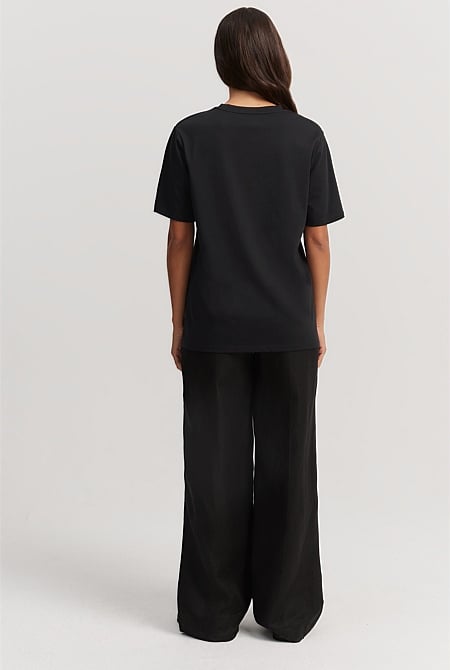 Australian Cotton Heritage Embroidered T-Shirt