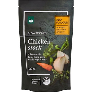 Woolworths Chicken Stock 500mL