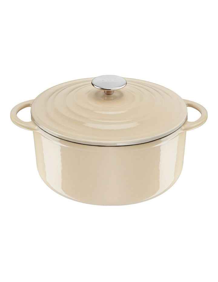 Lov Cast Iron Stewpot W/lid 29cm/7.4L in Beige