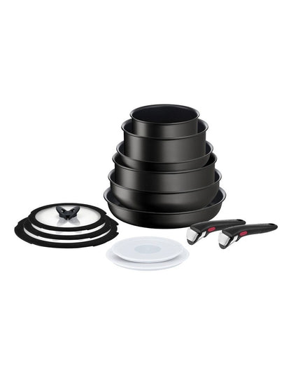 Ingenio Unlimited Induction Non-stick 13 Piece Set in Black