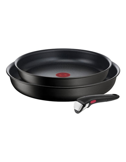 Induction Non-stick Frypan Set of 3 Piece in Black