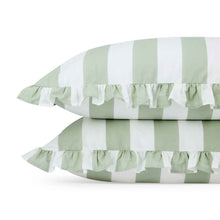 250 Thread Count Cotton Ruffle Sheet Set - Queen Bed, Sage