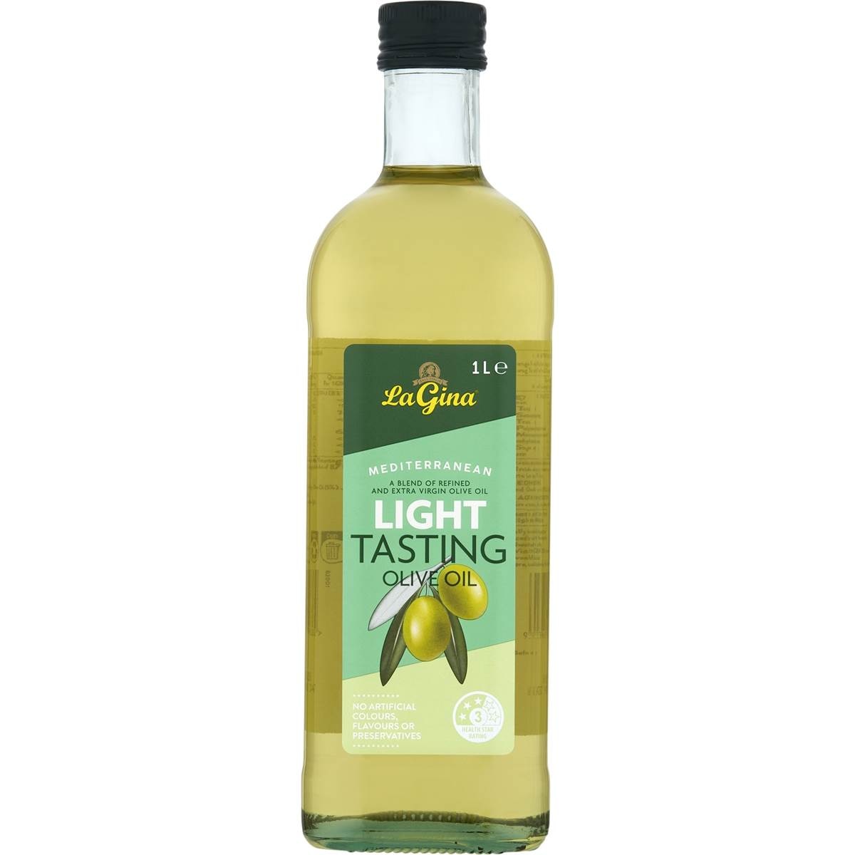 La Gina Light Tasting Olive Oil 1L