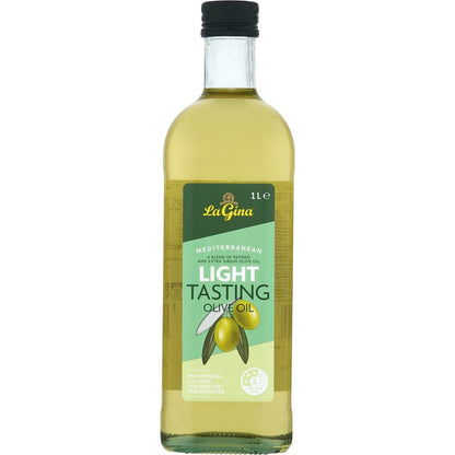 La Gina Light Tasting Olive Oil 1L