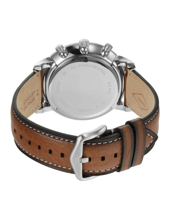 Neutra Chronograph Watch in Green/Brown