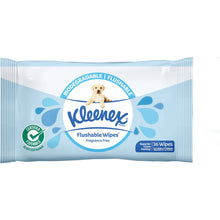 Kleenex Flushable Wipes Fragrance Free 36 pack