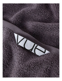 Clara Quick Dry Bath Towel in Charcoal