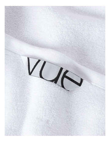 Clara Quick Dry Bath Towel in White