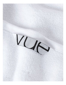 Clara Quick Dry Bath Towel in White