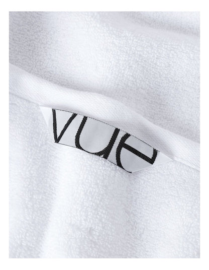 Clara Quick Dry Bath Towel in White