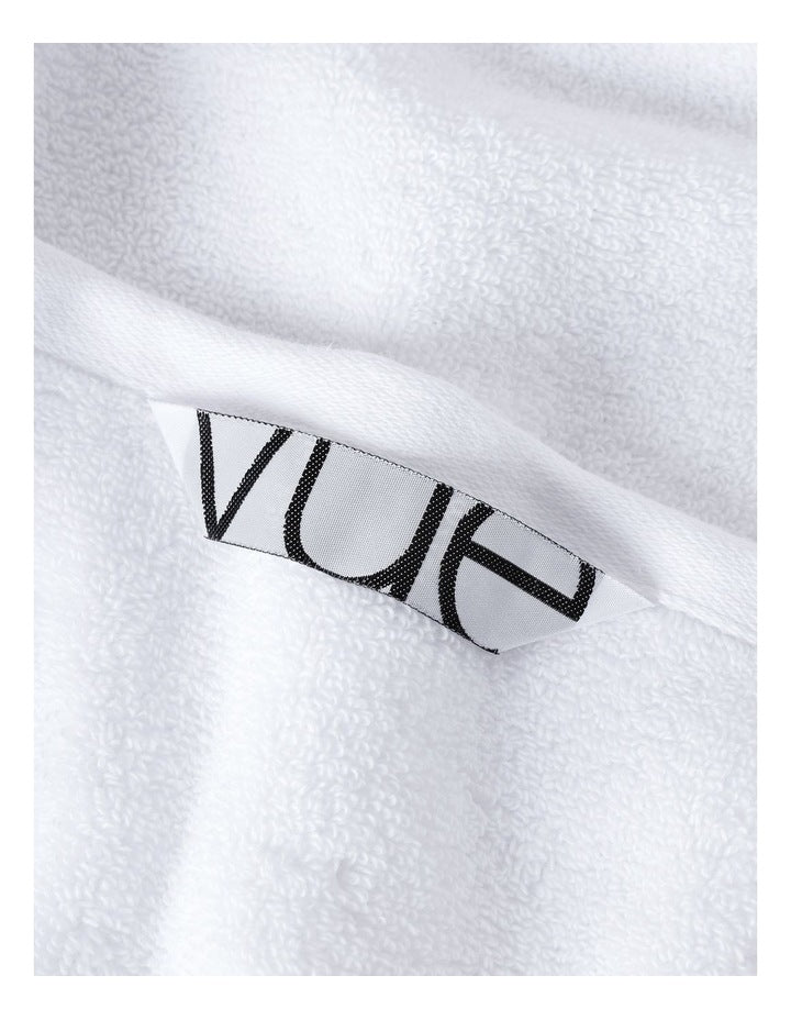 Clara Quick Dry Bath Towel in White