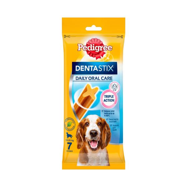 PEDIGREE DENTASTIX MEDIUM DOG TREATS DAILY ORAL CARE DENTAL CHEWS 7 PACK