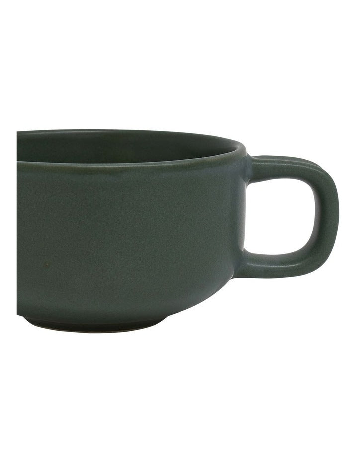 Hue Teacup & Saucer 200ml/15.5cm in Kelp