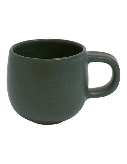 Hue Espresso Cup & Saucer 85ml/12cm in Kelp