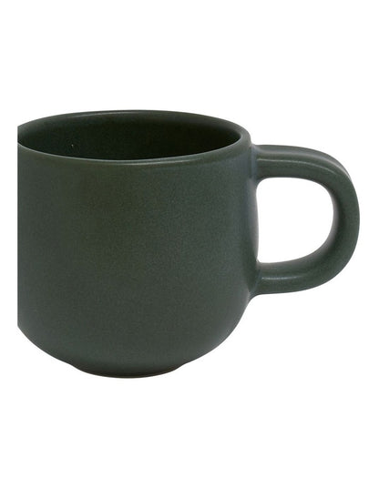 Hue Espresso Cup & Saucer 85ml/12cm in Kelp