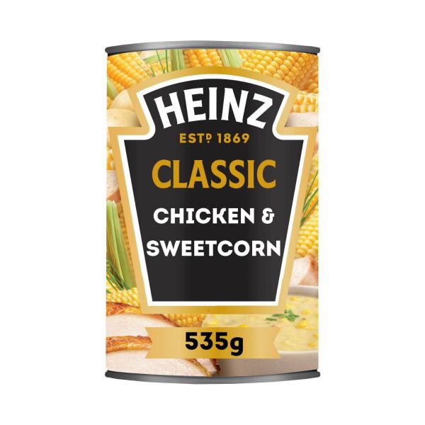 HEINZ CLASSIC SOUP:CHICKEN & SWEET CORN:.:535 GRAM