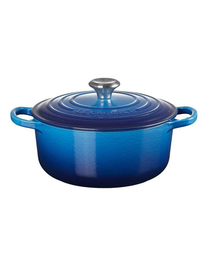 Signature 20cm/2.4Lt Round Casserole Azure Blue