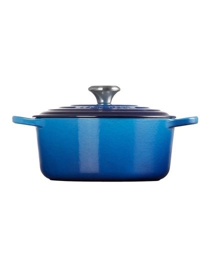 Signature Round Casserole 24cm/ 4.2Lt in Azure Blue
