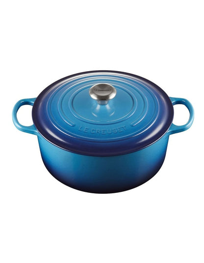 Signature Round Casserole 28cm/ 6.7Lt in Azure Blue