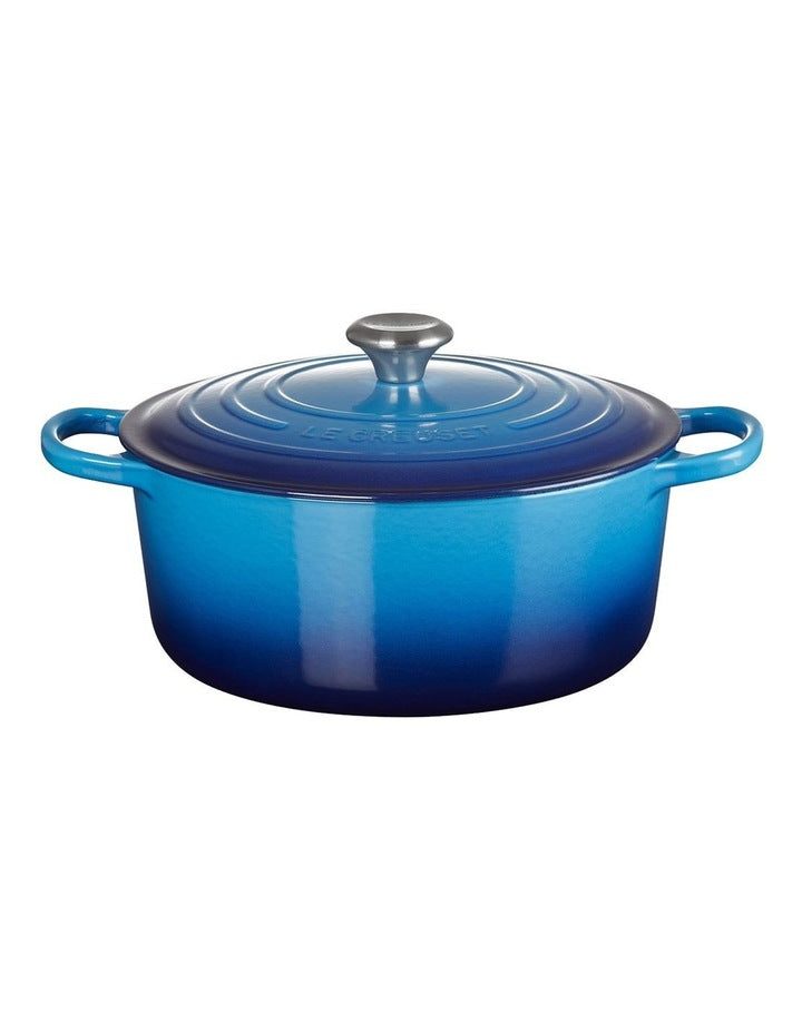 Signature Round Casserole 28cm/ 6.7Lt in Azure Blue