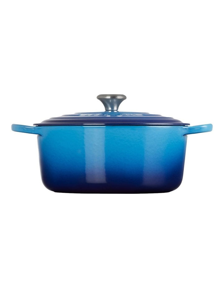 Signature Round Casserole 28cm/ 6.7Lt in Azure Blue