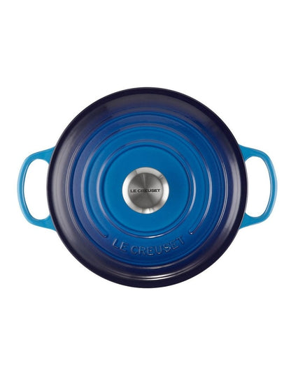 Signature Round Casserole 28cm/ 6.7Lt in Azure Blue