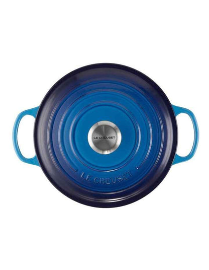 Signature Round Casserole 28cm/ 6.7Lt in Azure Blue