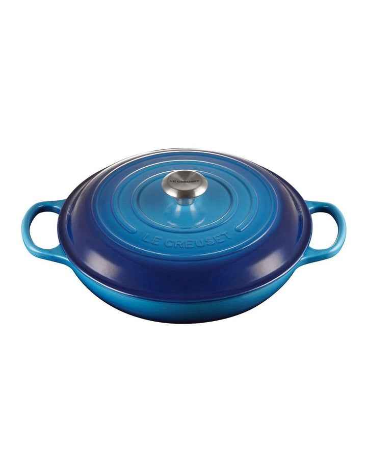 Signature Shallow Casserole 30cm/3.2Lt  in Azure Blue
