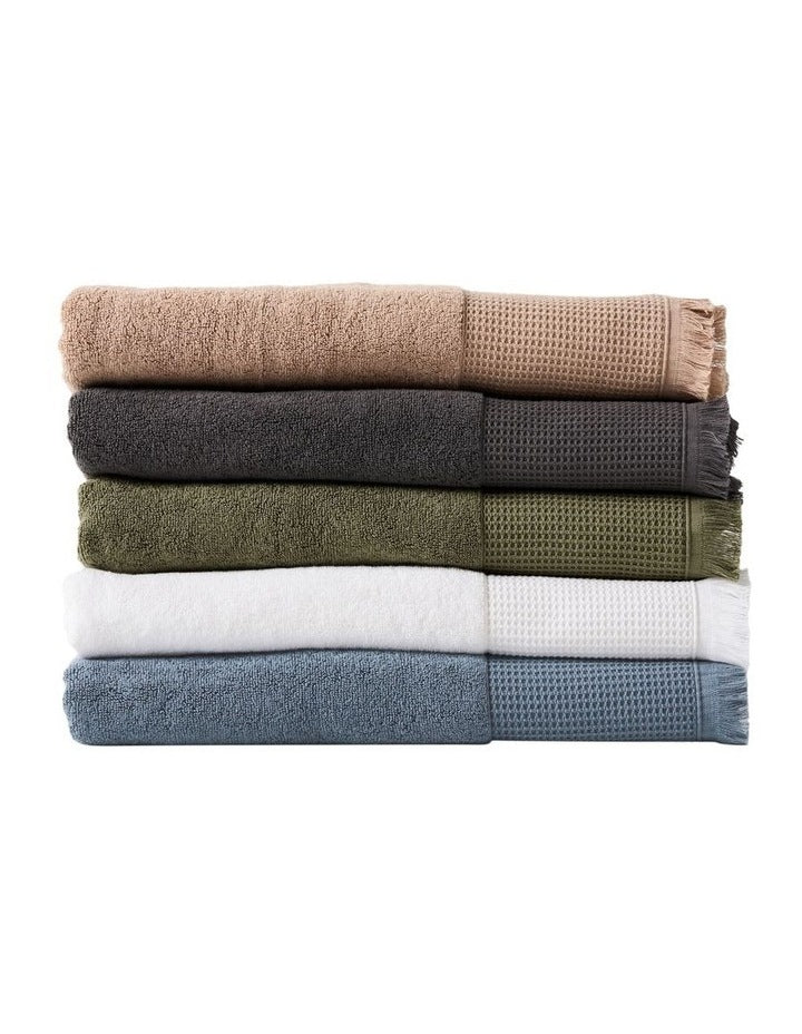 Eden Towel Range in Clay