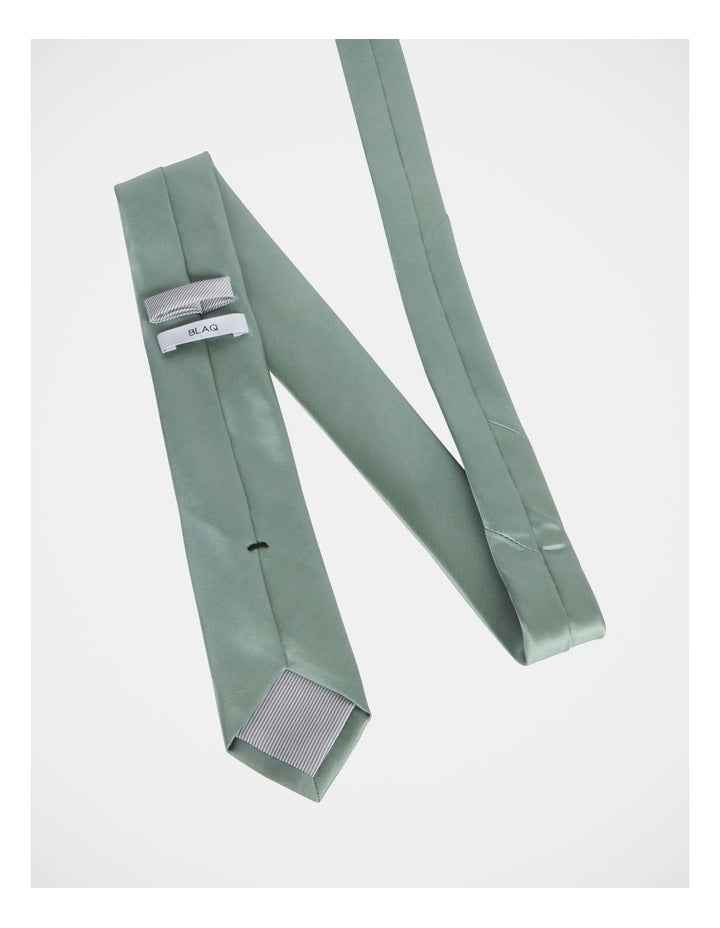 Core Polyester Tie in Sage
