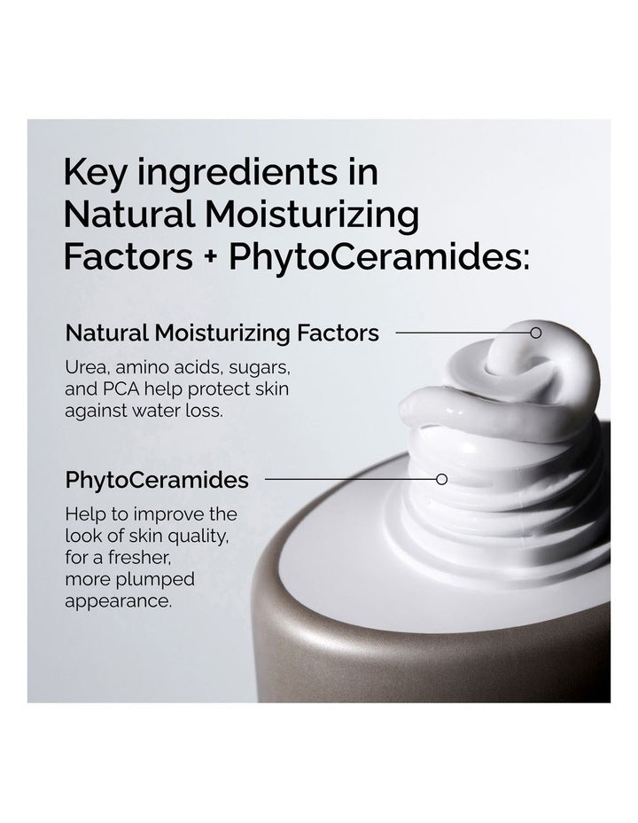 Natural Moisturizing Factors + PhytoCeramides Rich Moisturiser for Dry Skin 100ml