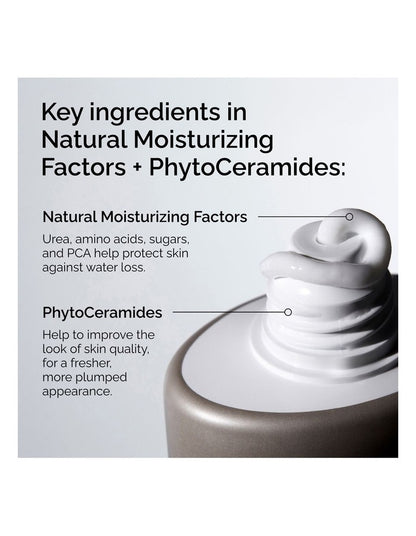 Natural Moisturizing Factors + PhytoCeramides Rich Moisturiser for Dry Skin 100ml