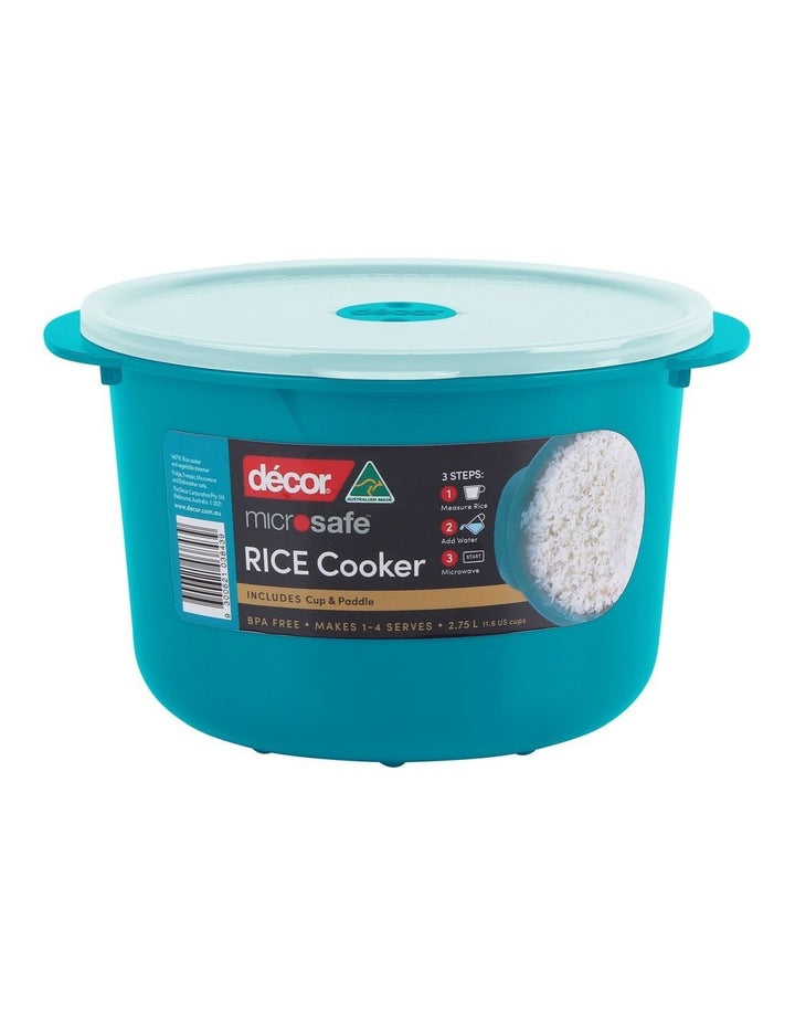 Microsafe Rice and Vege Steamer 2.75L in Teal